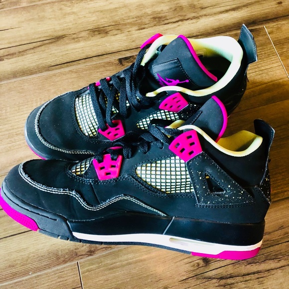 Jordan 4 - Day Glow Magenta Colorway - Picture 4 of 6